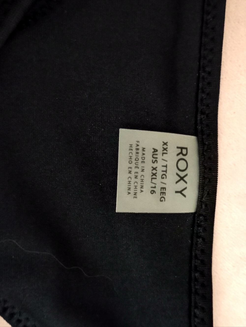 Roxy Black Racerback Active Bra Top - Picture 4 of 6